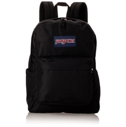 JANSPORT Superbreak Plus Backpack - Work, Travel, Or Laptop Bookbag With Water Bottle Pocket In Black