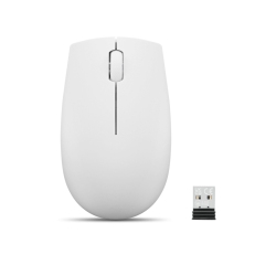 LENOVO 300 Wireless Compact Mouse (Cloud Grey) With Battery