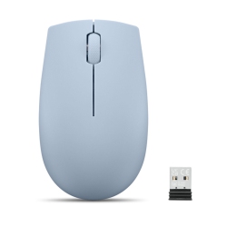 LENOVO 300 Wireless Compact Mouse (Frost Blue) With Battery