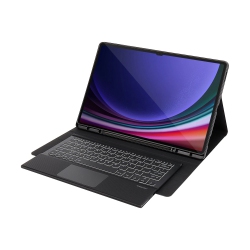 SAHARACASE - Keyboard Case With Trackpad for Samsung Galaxy Tab S10 Ultra And Tab S9 Ultra - In Black