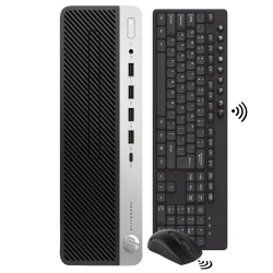 HP Refurbished (Good) - Elitedesk 705 G4 Sff Business Desktop PC Computer, Amd A10-9700 3.50 Ghz, 16GB Ddr4 Ram, 256GB SSD, Windows 10 Pro