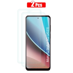 XCRS Tempered Glass, With Accurate Touch, Screen Protector for Motorola Moto G Stylus 5G (2023) 6.6 Inch [2-Pack]