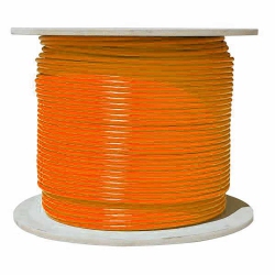 TECHCRAFT - Cat6A Shielded Network Cable, S/ftp, 1000 Feet Length, Cmr In Orange