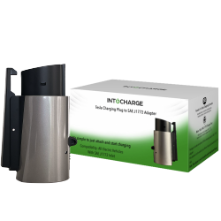 INTOCHARGE Tesla Charging Plug to Sae J1772 Adapter | 60 Amp / 240V Ac | Optimal Fit | Easy Setup | | Compatible With All Ev Models With J1772 Inlet