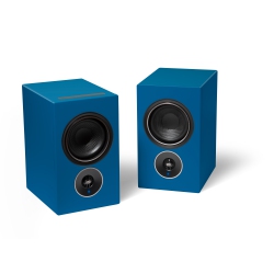 PSB SPEAKERS Psb Alpha Iq Streaming Powered Speakers With Bluos - Midnight (Pair) In Blue