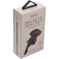 YESIDO C128 | Ultra Strong Magnet Magnetic 360 Rotation Universal Car Air Vent | Cell Phone Holder \w Telescopic Hook Compatible for All Smartphones