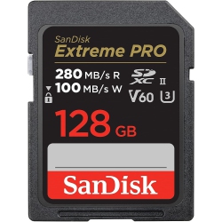 SANDISK Extreme Pro 128GB Sdxc Uhs-Ii Sd Card Sdsdxep-128G