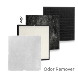 RABBIT AIR Minusa2 Filter Replacement Kit- Odor Remover