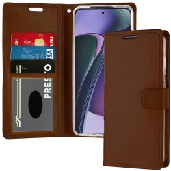 XCRS Folio Magnetic Wallet Cover, Pu Leather Pouch With Card Slot And Stand Case for Motorola Moto G Stylus 5G (6.6 Inches) (2023)