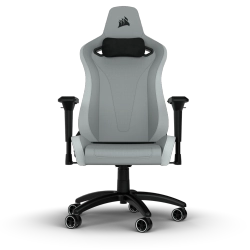 CORSAIR Gaming Chair Tc200 Leatherette, Grey/white