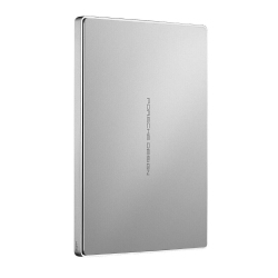 LACIE Refurbished (Good) - Porsche Design 2Tb USB-C Portable External HD Stfd2000400, Certified Refurbished In Silver