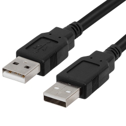 CMPLE - USB to USB Cable 6Ft Male to Male USB 2.0 Cable USB A to A Data Transfer USB Cord for Laptop, PC, USB Hub, Computer, Hard Drive, Laptop