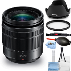 PANASONIC Lumix G Vario 12-60MM F/3.5-5.6 Asph. Power O.i.s. Lens - Uv Filter