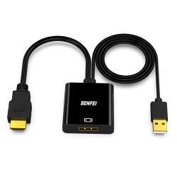 BENFEI HDMI to Displayport Adapter, 4K60Hz, Uni-Directional for Laptop, Xbox, Ps4