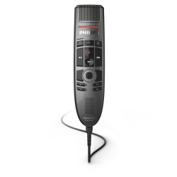 PHILIPS Smp3700 Speechmike Premium Touch Precision USB Microphone Push Button Operation