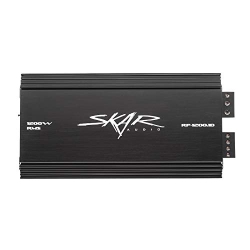 SKAR AUDIO Rp-1200.1D Monoblock Class D Mosfet Amplifier With Remote Subwoofer Level Control, 1200W