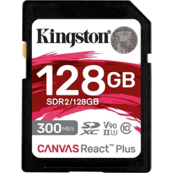 KINGSTON Sdr2 Canvas React Plus 128GB Sdxc Card (Sdr2/128GB)
