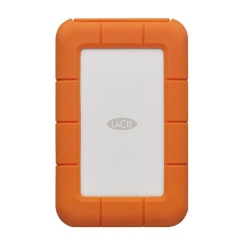 LACIE Refurbished (Good) - Rugged 5Tb Portable External Hard Drive HDD USB-C, Stfr5000800, Certified Refurbished
