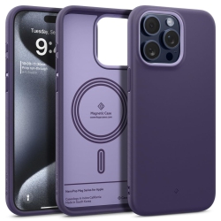 HLD Nano Pop Mag for Iphone 15 Pro Case 5G Dual Layer Silicone Case Compatible With Magsafe Military Grade Drop Tested (2023) - Grape In Purple