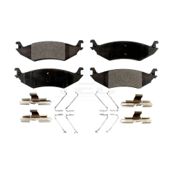 TEC Rear Ceramic Disc Brake Pads -1046 for Ford E-150 Club Wagon Econoline