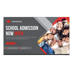 SHARP 50" 4K Uhd Class Commercial Tv Display (4Pb50Ej2U) - In Black