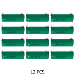 POWER PORTABLE A Nimh 2700 Mah Batteries With Tabs (Box Of 12)
