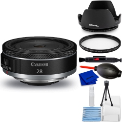 CANON Rf 28MM F/2.8 Stm Lens ( Rf) 6128C002 - 7PC Accessory Bundle