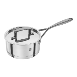 ZWILLING Bellasera 1.5 L Stainless Steel Round Sauce Pan With Lid In Silver