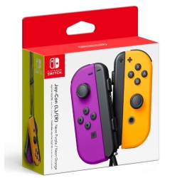 NINTENDO Switch Joy-Con Controller Pair - Neon Purple / Neon In Orange