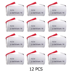 POWER PORTABLE 2/3 A Nicd 700 Mah Batteries With Tabs (Box Of 12)