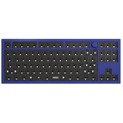 KEYCHRON Q3 RGB Hotswap Mechanical Gaming Keyboard – Tkl Layout, Barebone With Knob – Compatible With Windows & Macos (Q3-B3) In Blue