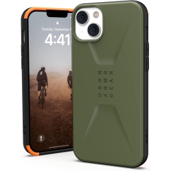 GENERIC Uag Designed for Iphone 14 Plus Case Olive 6.7" Civilian Sleek Ultra Thin Slim Impact Resistant Dropproof In Green