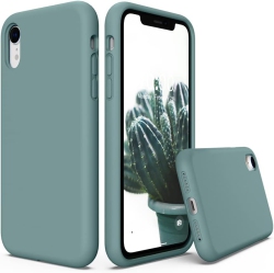 GENERIC Silicone Case Compatible With Iphone Xr Case 6.1 Inches, Soft Liquid Silicone Shockproof Phone Case (