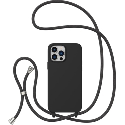 GENERIC Crossbody Case for Iphone 14 Pro, Iphone 14 Pro With Lanyard Strap Protective Case Adjustable Neck Rope Liquid