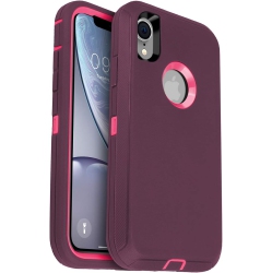 GENERIC Iphone Xr Heavy Duty Case, Shockproof Tough Case, Rugged 3-In-1 Triple-Layer Drop Protection Phone Cover