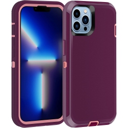 GENERIC Iphone 13 Pro Max Phone Case, 3-Layers Case for Iphone 13 Pro Max, Heavy Duty Drop-Proof Shockproof Hard