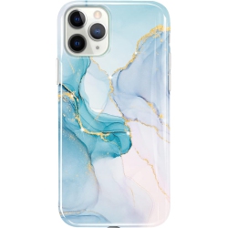 GENERIC Iphone 11 Pro Case, Iphone 11 Pro Case for Girl Women, Gold Glitter Sparkle Marble Cute Design Shockproof Soft