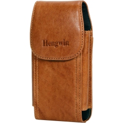 GENERIC Genuine Leather Cell Phone Magnetic Case for Iphone 13 Pro Max 12 Pro Max Holster Case With Belt Clip Loop