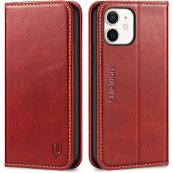 GENERIC Wallet Case for Iphone 11 6.1", Genuine Leather Iphone 11 Folio Case Kickstand And Rfid Blocking Credit Card