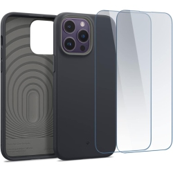 GENERIC Nano Pop 360 Case With Screen Protector 2 Pack Compatible With Iphone 14 Pro Max Case 5G (2022) - In Black