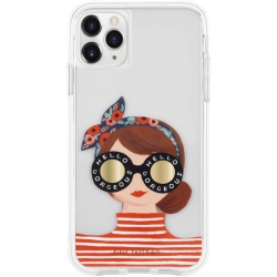 GENERIC Rifle Paper Co. Iphone 11 Pro Max Case - Foil Accents - 6.5 - Gorgeous Girl In Gold