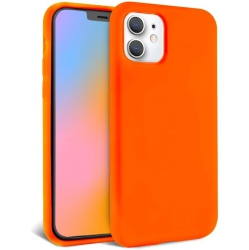 GENERIC - Iphone 11 Neon Silicone Case - Flexible Protective Case for Iphone 11 - Bright Iphone Case In Orange