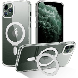 GENERIC Magnetic Case for Iphone 11 Pro Max Compatible With Magsafe, Magnetic Kickstand Iphone 11 Pro Max Case