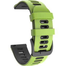 GENERIC Band for Samsung Gear S3 Frontier/gear S3 Classic/galaxy Watch 46Mm, 22MM Quick Release Soft Silicone In Multicolor