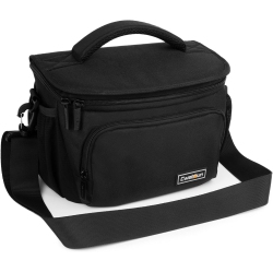 GENERIC Compact Camera Bag Single Shoulder Crossbody Bag Camera Case Compatible for Canon Nikon Sony Slr Dslr