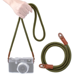 GENERIC 120Cm Camera Strap, Vintage Soft Camera Rope Strap Neck Shoulder Strap Compatible With Sony Nikon Canon Fuji