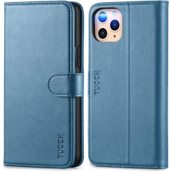 GENERIC Iphone 11 Pro Case, Iphone 11 Pro Wallet Case Rfid Protective + Auto Wake Sleep Card Slots Kickstand Magnetic