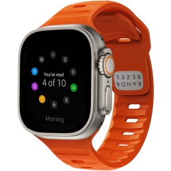 BAND & BEZEL Sporty Apple Watch Band - Premium Fkm Apple Watch Bands, Iwatch Bands - Apple Watch Strap for All Sizes Watch Series 9 Ultra 8 7 6 5 4