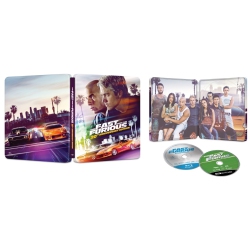 UNIVERSAL The Fast And The Furious [Steelbook] [Includes Digital Copy] [4K Ultra HD Blu-Ray/blu-Ray] [2001]