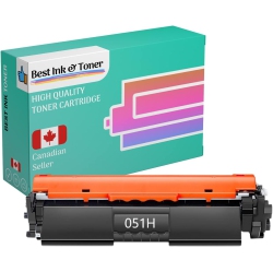 INKHOUSE Bestink Compatible Canon 051H High Capacity Toner Cartridge for Lbp162Dw, Mf264Dw, Mf267Dw, Mf269Dw - 1 Pack In Black